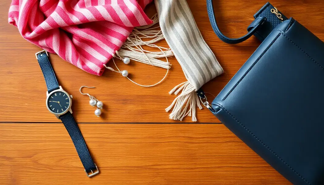 A selection of everyday accessories that blend elegance with practicality.